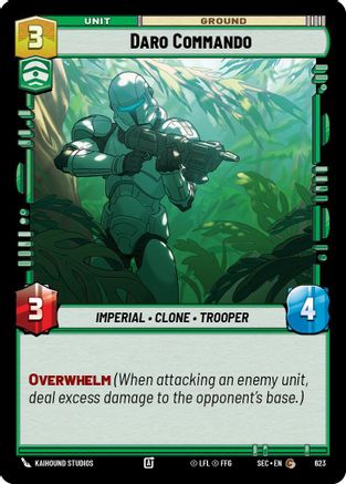 Daro Commando (Foil) (623) - SOP - Common - Foil