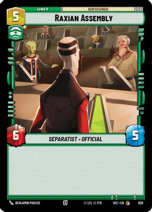 Raxian Assembly (Foil) (628) - SOP - Common - Foil