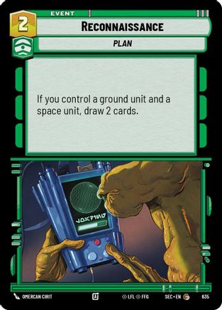 Reconnaissance (Foil) (635) - SOP - Common - Foil
