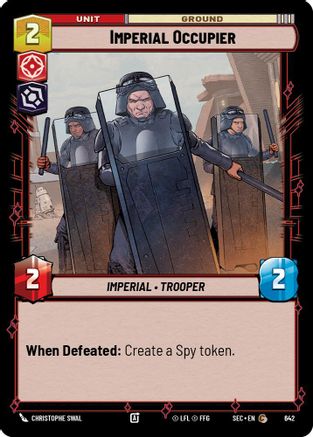 Imperial Occupier (Foil) (642) - SOP - Common - Foil