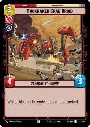 Muckraker Crab Droid (Foil) (645) - SOP - Uncommon - Foil