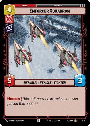 Enforcer Squadron (Foil) (648) - SOP - Common - Foil