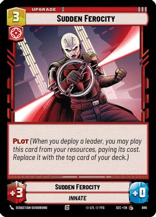 Sudden Ferocity (Foil) (686) - SOP - Common - Foil