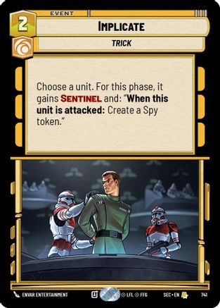Implicate (Foil) (741) - SOP - Rare - Foil