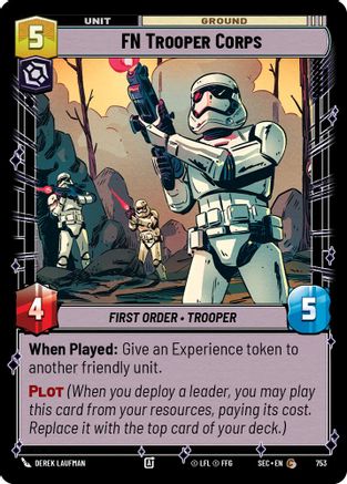 FN Trooper Corps (Foil) (753) - SOP - Common - Foil
