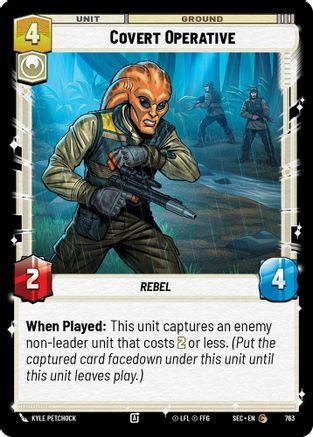Covert Operative (Foil) (763) - SOP - Common - Foil