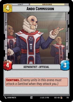 Ando Commission (Foil) (772) - SOP - Common - Foil