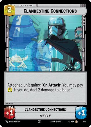 Clandestine Connections (Foil) (774) - SOP - Common - Foil