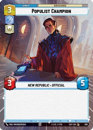 Populist Champion (Hyperspace) (308) - SOP - Common