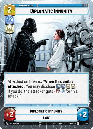 Diplomatic Immunity (Hyperspace) (316) - SOP - Uncommon