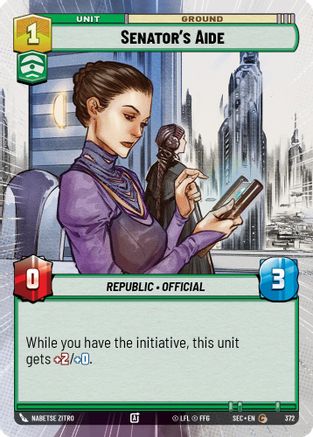 Senator's Aide (Hyperspace) (372) - SOP - Common