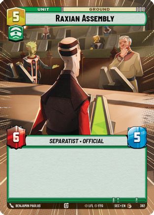 Raxian Assembly (Hyperspace) (382) - SOP - Common