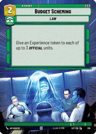Budget Scheming (Hyperspace) (388) - SOP - Common