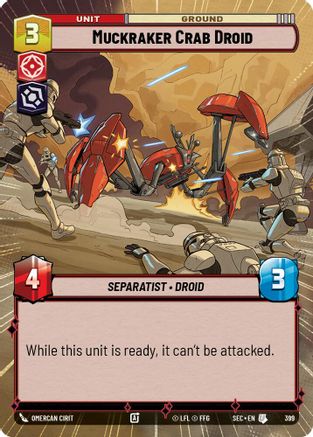 Muckraker Crab Droid (Hyperspace) (399) - SOP - Uncommon