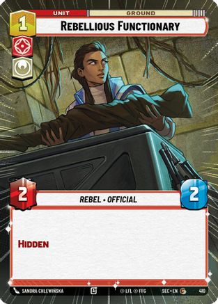 Rebellious Functionary (Hyperspace) (410) - SOP - Common