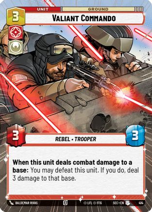 Valiant Commando (Hyperspace) (414) - SOP - Uncommon