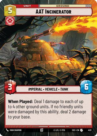 AAT Incinerator (Hyperspace) (433) - SOP - Uncommon