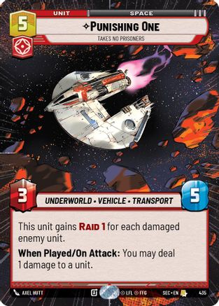 Punishing One - Takes No Prisoners (Hyperspace) (435) - SOP - Rare