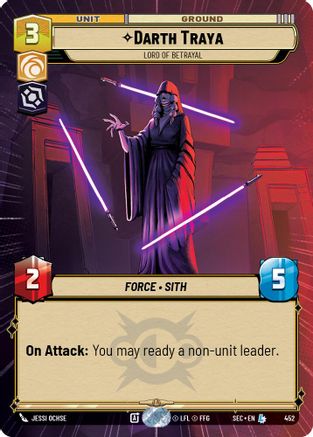 Darth Traya - Lord of Betrayal (Hyperspace) (452) - SOP - Legendary