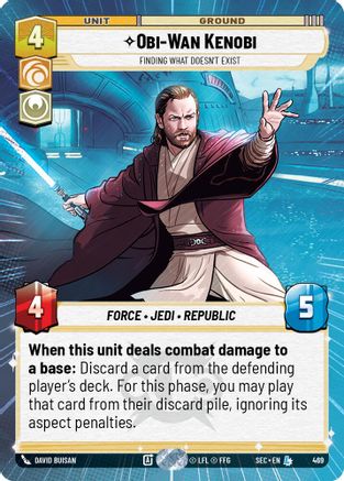 Obi-Wan Kenobi - Finding What Doesn't Exist (Hyperspace) (469) - SOP - Legendary