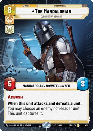 The Mandalorian - Cleaning up Nevarro (Hyperspace) (473) - SOP - Rare