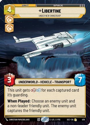 Libertine - Under New Ownership (Hyperspace) (476) - SOP - Rare