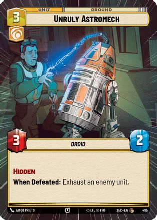 Unruly Astromech (Hyperspace) (485) - SOP - Common