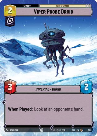 Viper Probe Droid (Hyperspace) (503) - SOP - Common