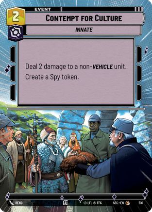 Contempt for Culture (Hyperspace) (510) - SOP - Common