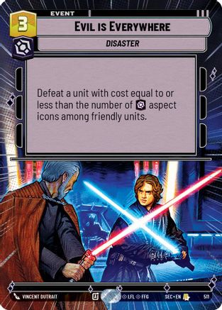 Evil is Everywhere (Hyperspace) (511) - SOP - Rare