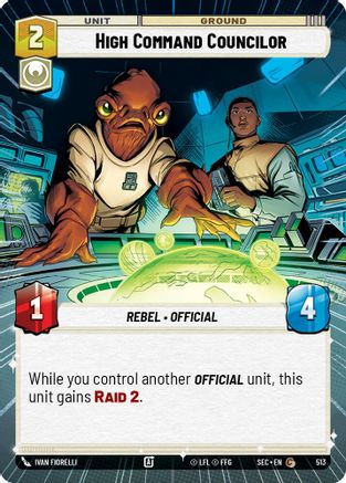 High Command Councilor (Hyperspace) (513) - SOP - Common