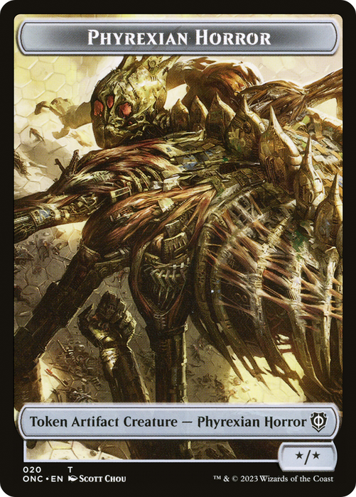 Phyrexian Horror (TONC-020) - common