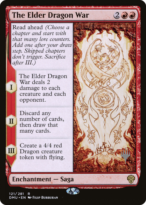 The Elder Dragon War (PPDMU-121P) - rare