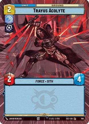 Trayus Acolyte (Hyperspace Foil) (784) - SOP - Common - Foil