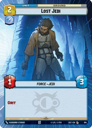 Lost Jedi (Hyperspace Foil) (814) - SOP - Common - Foil