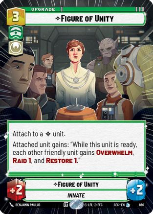 Figure of Unity (Hyperspace Foil) (860) - SOP - Legendary - Foil