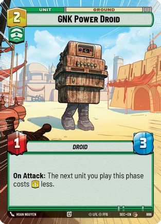 GNK Power Droid (Hyperspace Foil) (866) - SOP - Common - Foil