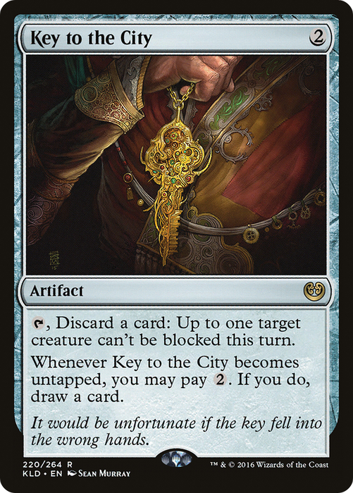 Key to the City (KLD-220) - rare - Foil