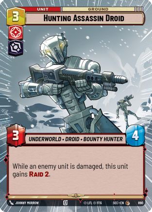 Hunting Assassin Droid (Hyperspace Foil) (890) - SOP - Common - Foil