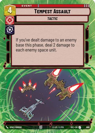 Tempest Assault (Hyperspace Foil) (900) - SOP - Uncommon - Foil