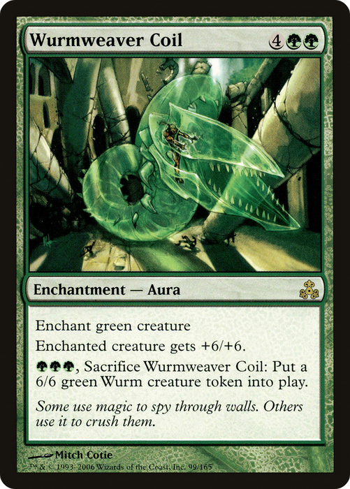 Wurmweaver Coil (GPT-099) - rare - Foil