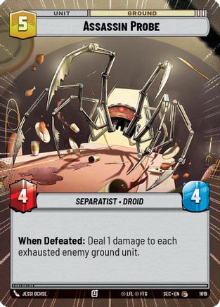 Assassin Probe (Hyperspace Foil) (1019) - SOP - Common - Foil