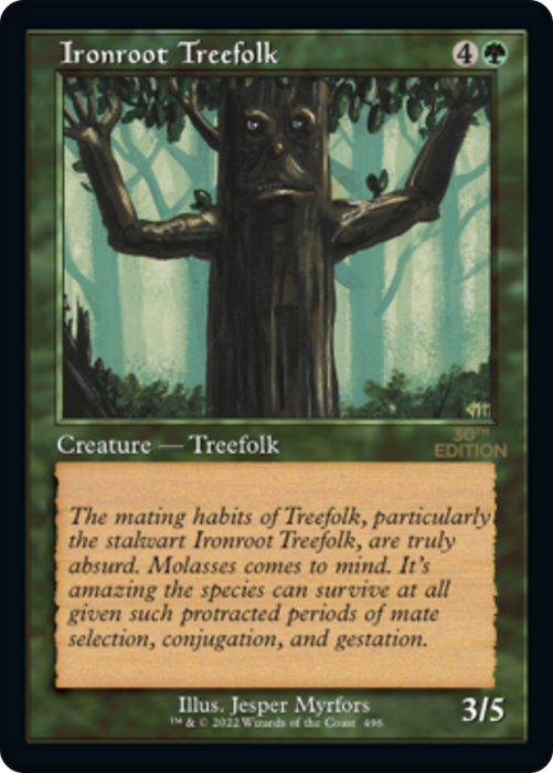 Ironroot Treefolk (30A-496) - common