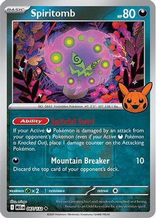 Spiritomb (087/132) - MCP  - Promo - Reverse Holofoil