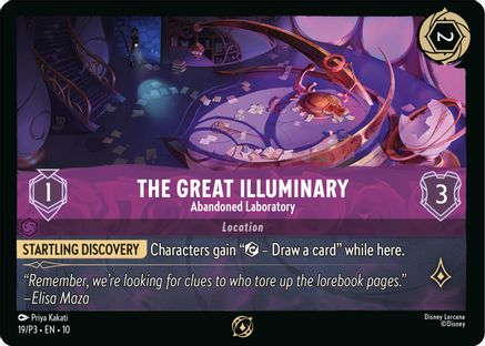 The Great Illuminary - Abandoned Laboratory (19) - DLPC - Promo - Cold Foil