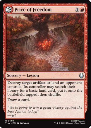 Price of Freedom (TLA-149) - uncommon - Foil