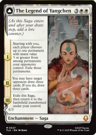 The Legend of Yangchen (TLA-027) - mythic - Foil