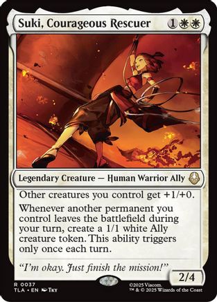 Suki, Courageous Rescuer (TLA-037) - rare - Foil