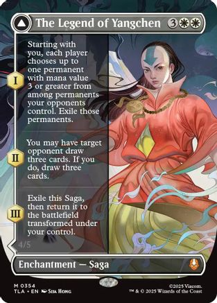 The Legend of Yangchen (Borderless) (TLA-354) - mythic