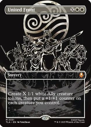 United Front (Borderless) (TLA-331) - mythic - Foil